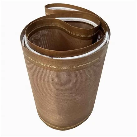 1*1 میلی متر مشبک مقاوم در برابر دمای بالا PTFE کمربند نقاله PTFE